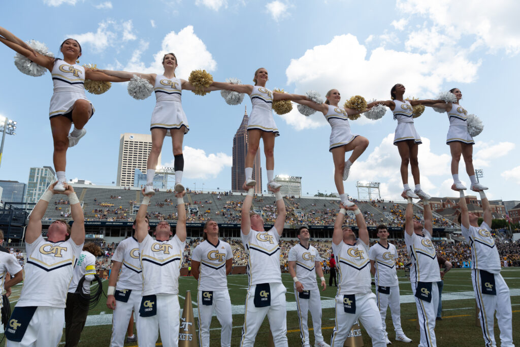 Members of the Spirit Squads 7