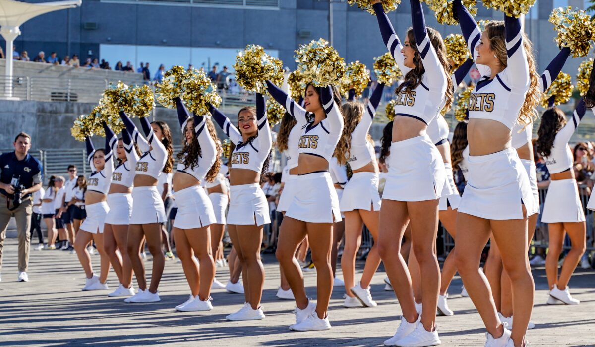 Members of the Spirit Squads 9